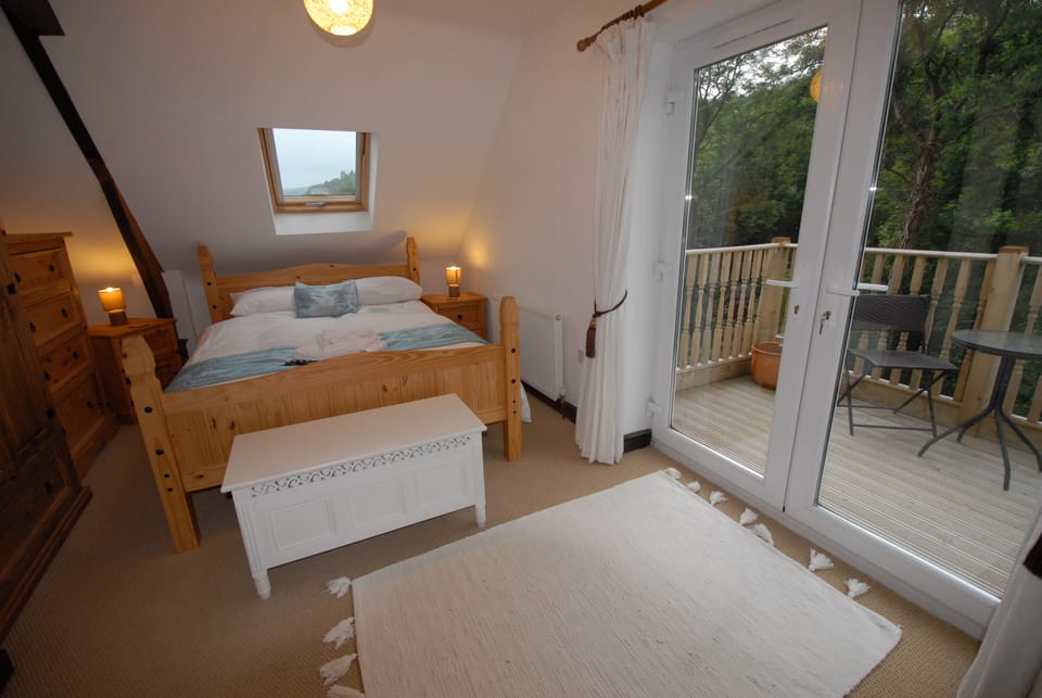 Bedroom 1 - King size bed with ensuite and balcony
