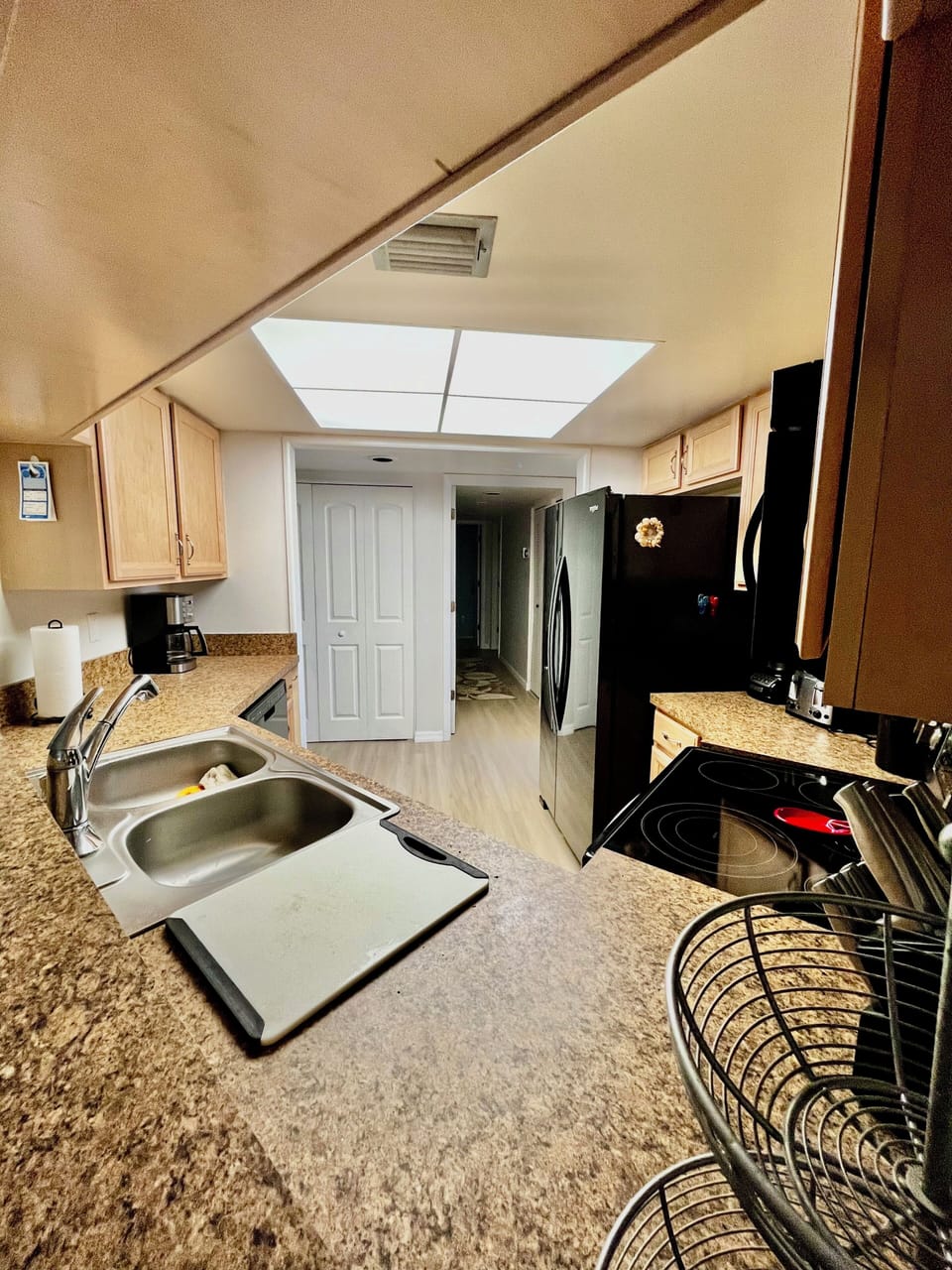 Kitchen with updated appliances