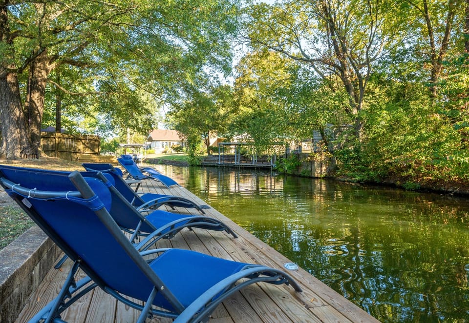 With serene water views, this private dock offers a peaceful place to relax, fish, or just take in the calming sights and sounds of nature.
