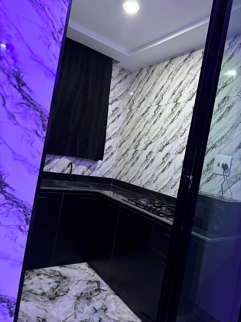 Family Apartment | Private kitchen | Mini-fridge