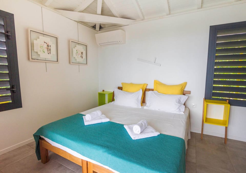 Iguane House villas & Micro Spa Villa Corail chambre