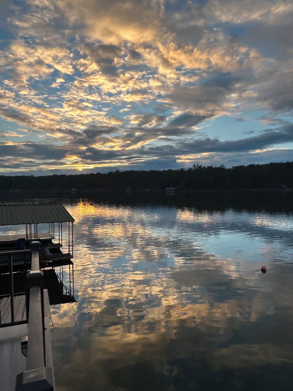View from the boat dock upper entertainment level. Spectacular!!