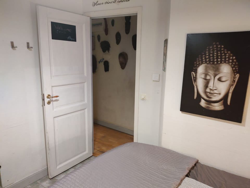 Basic Double Room | Blackout drapes, iron/ironing board (on request), WiFi (free)