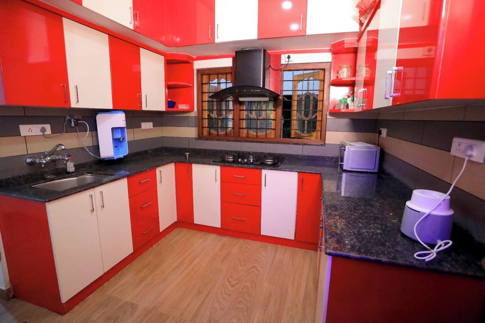 Deluxe Double Room, 1 Queen Bed, Non Smoking | Shared kitchen | Shared fridge, microwave