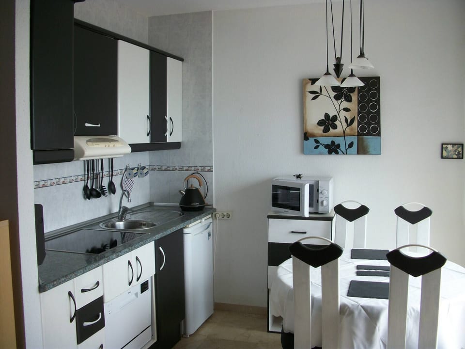 Apartment, 1 Bedroom, Terrace, Ocean View | Private kitchen