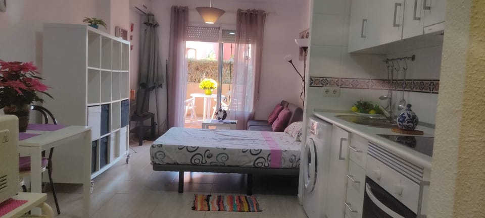 Ground Floor Naturist Studio With Terrace Apartment in Andalusia