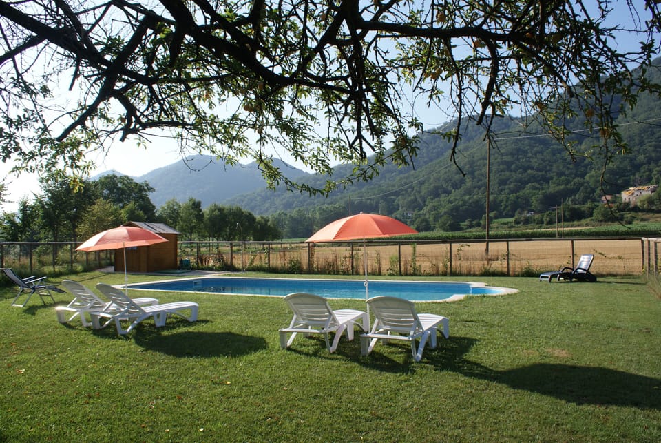 Apartment, 2 Bedrooms, Smoking, Fireplace | Pool | Outdoor pool