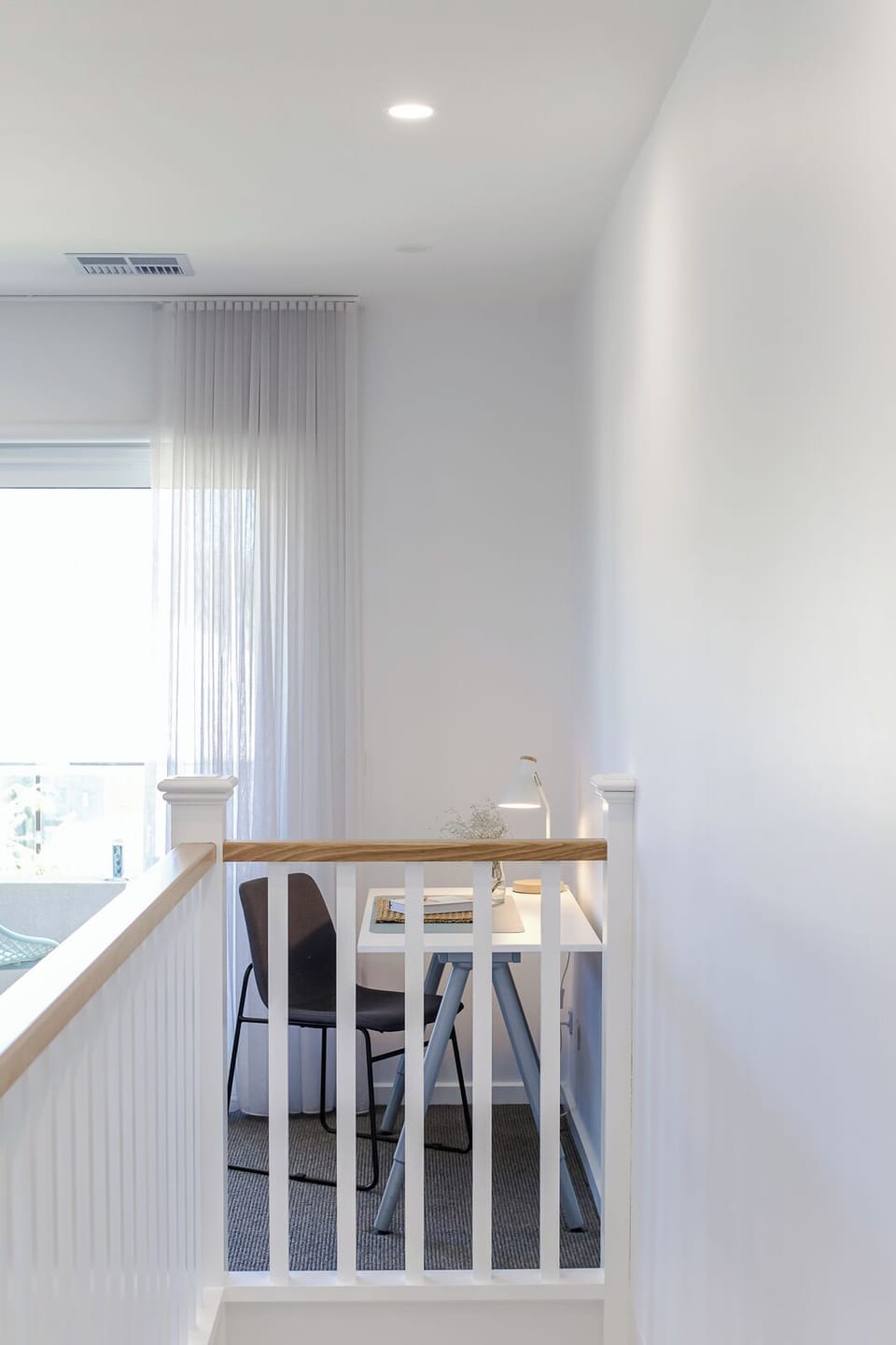 Desk area so you can work from home
