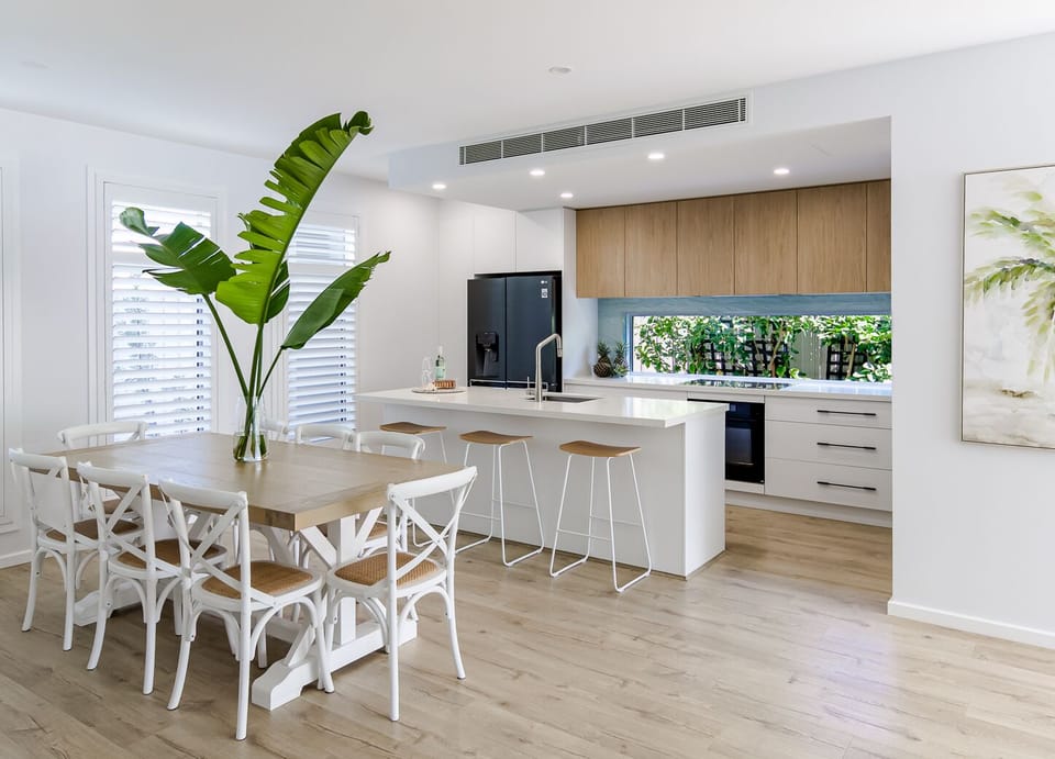 Kitchen and dining second house