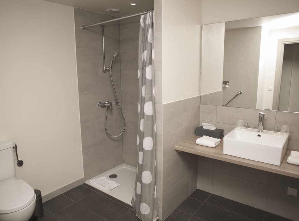 Superior Double Room | Bathroom | Hair dryer, towels
