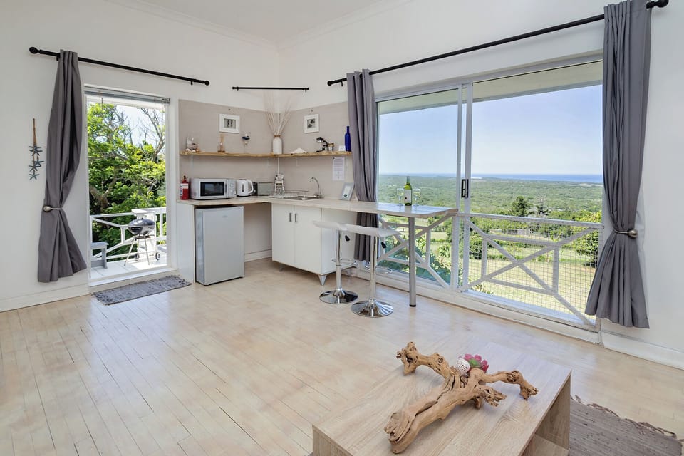 Superior Apartment, Ocean View | Living area | 43-inch Smart TV with digital channels, books