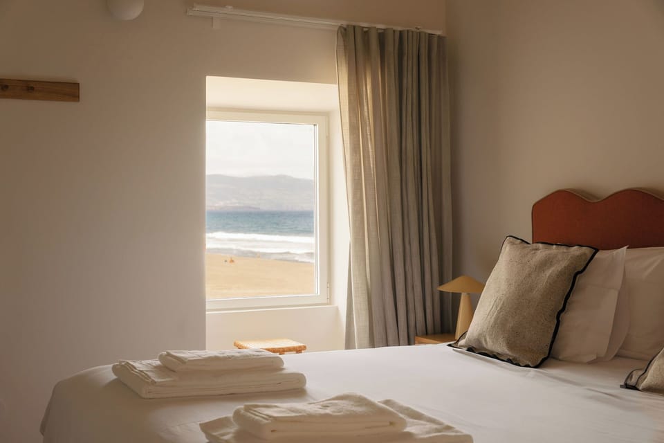 Deluxe Double or Twin Room, Beach View | In-room safe, blackout drapes, free WiFi, bed sheets
