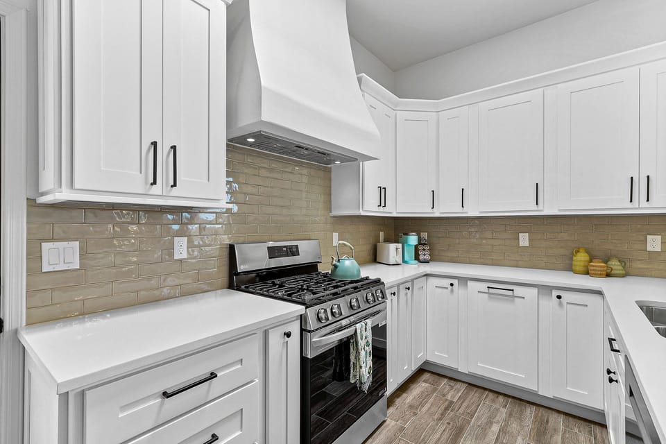 Fully equipped kitchen