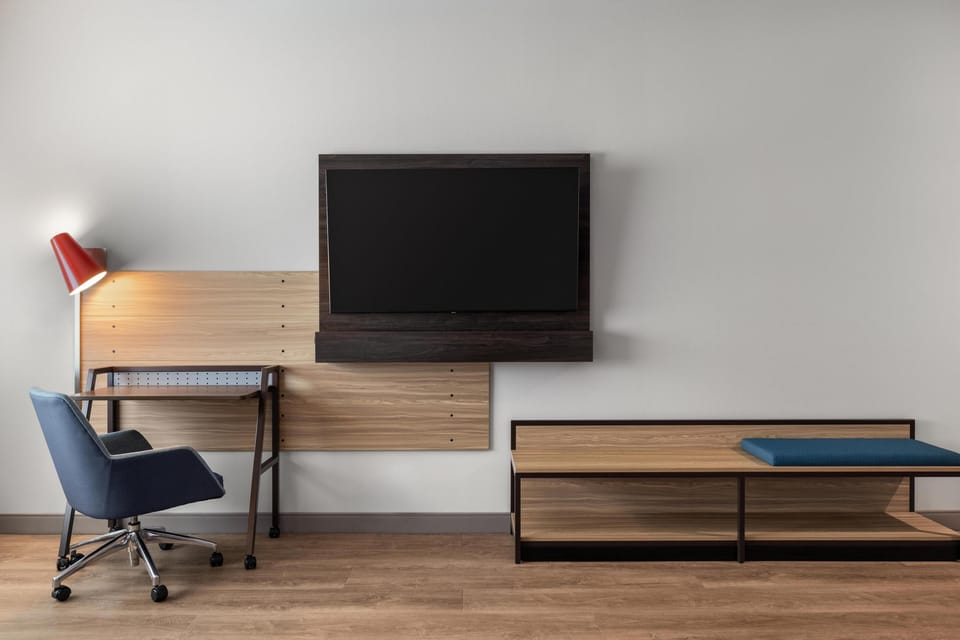 Room, 2 Queen Beds, Accessible, Bathtub (Mobility & Hearing) | Desk, blackout drapes, iron/ironing board, free WiFi