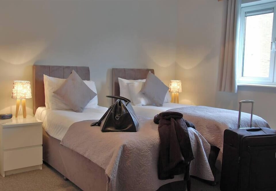 Twin bed options available. 