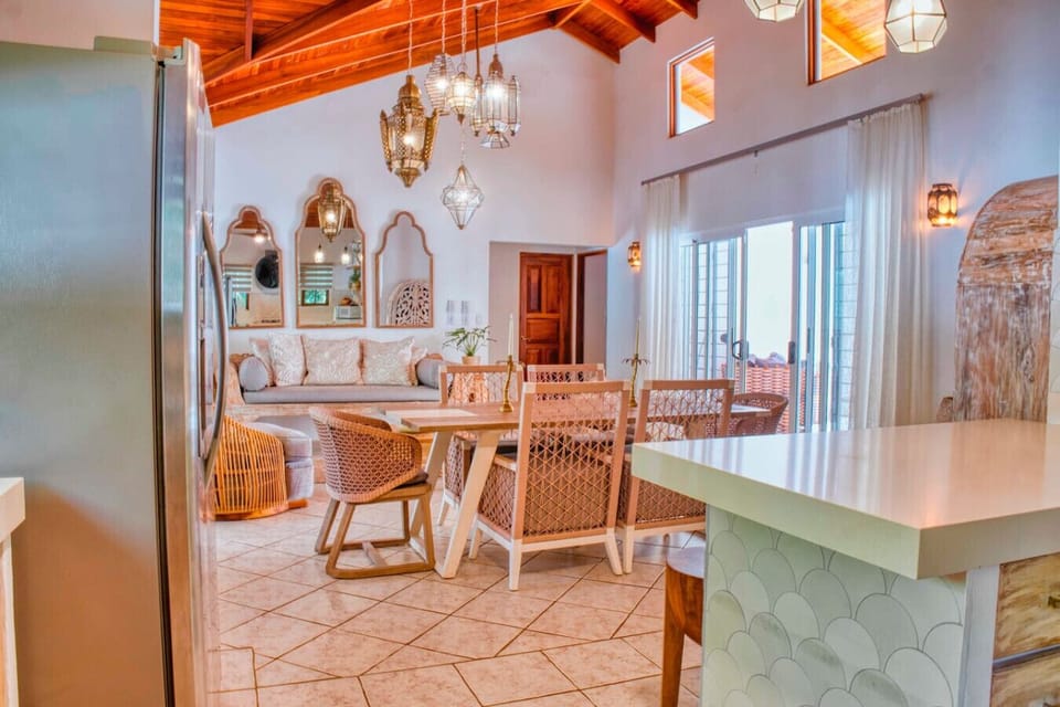 Open Living and Dining Area