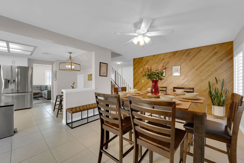 Discover a luxurious escape in this fully furnished remodeled, and upgraded two-story home, perfect for mid-term rentals. Located in Northwest Las Vegas.