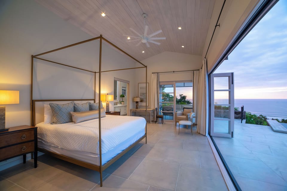 #1. space, a king-size bed, AC, a TV, and stunning views