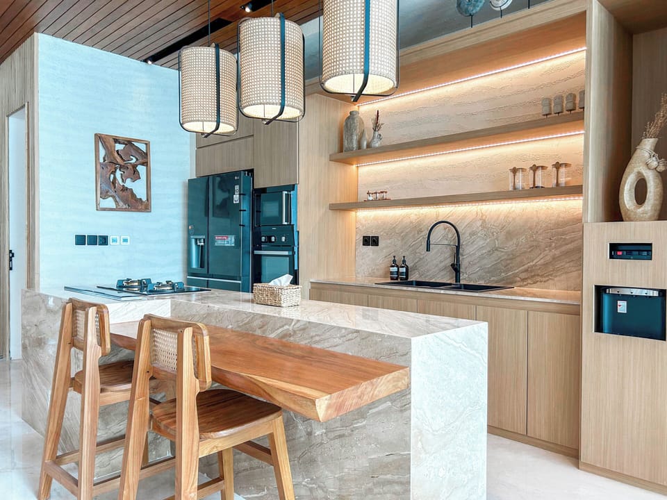 Comfort Villa, 3 Bedrooms, Private Pool | Private kitchen