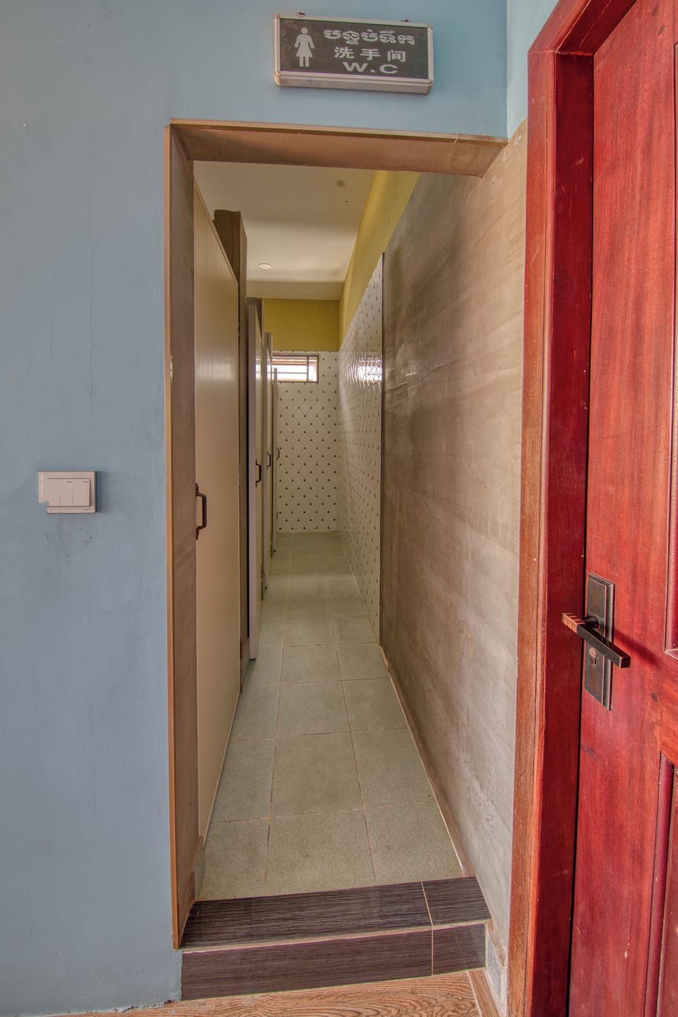 Basic Shared Dormitory | Bathroom | Separate tub and shower, rainfall showerhead, towels, soap