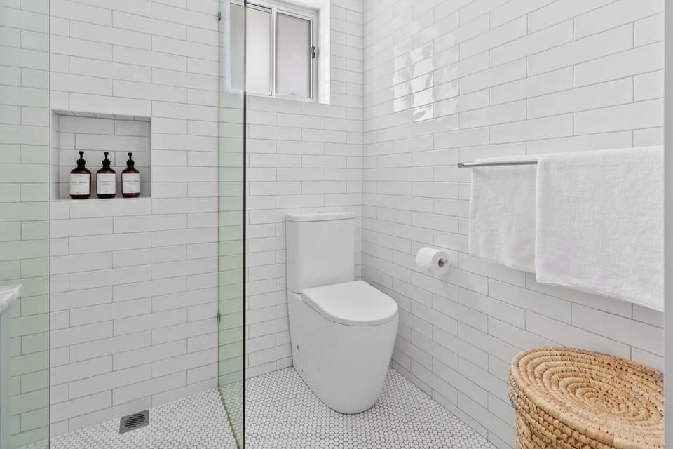 Newly renovated bathroom