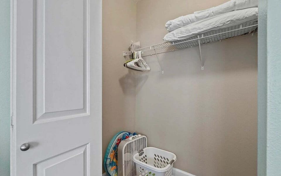Walk in closet located in the second bedroom.