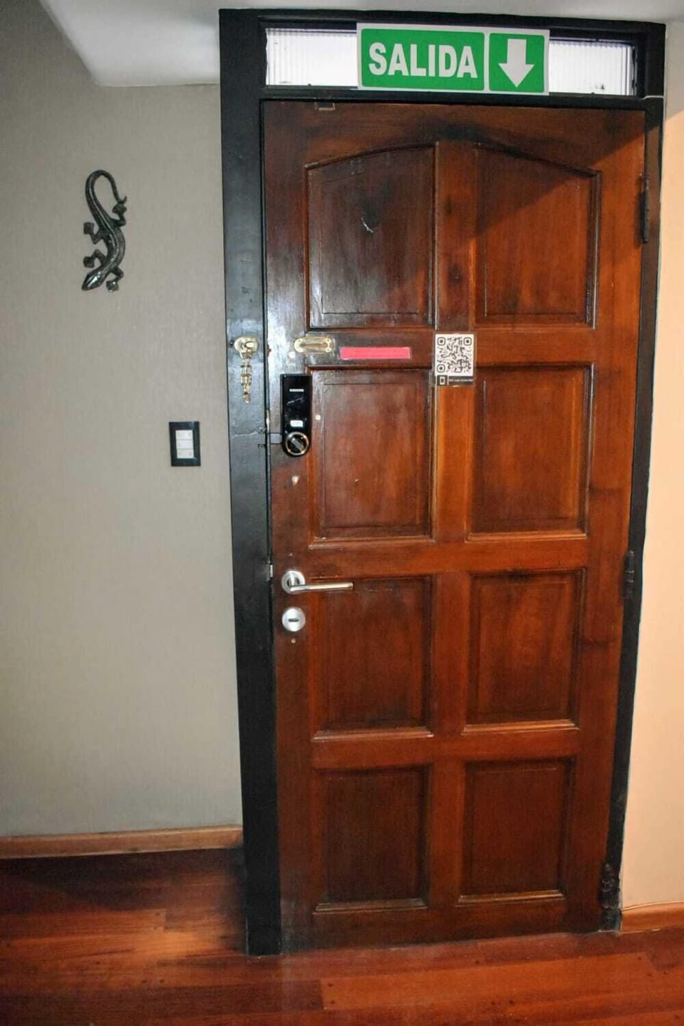 Interior entrance