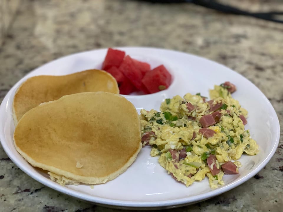 Free daily cooked-to-order breakfast