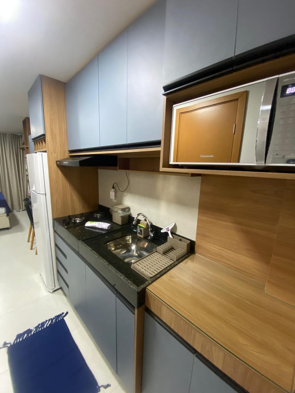 Comfort Studio, City View | Private kitchen | Fridge, microwave, stovetop, toaster