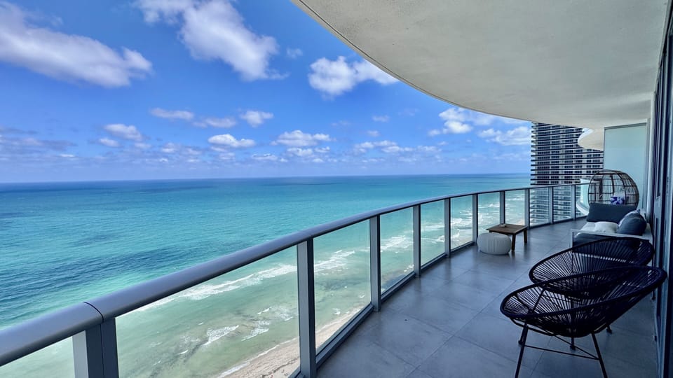 Ocean View from the Balcony