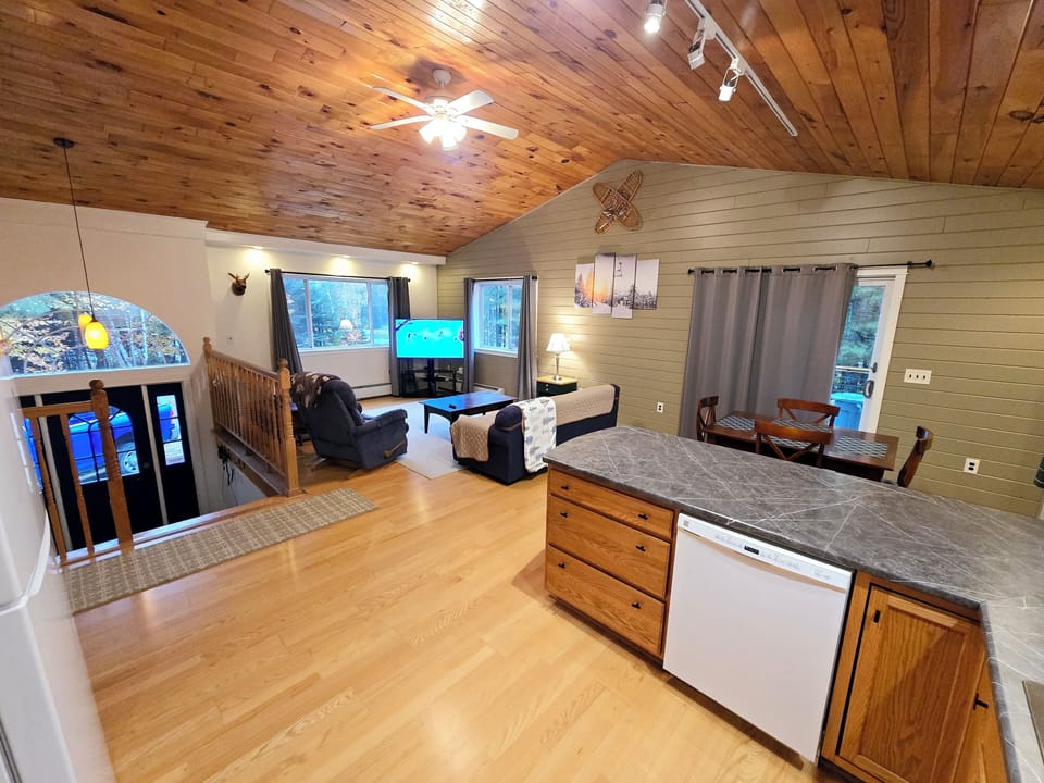 upstairs living area