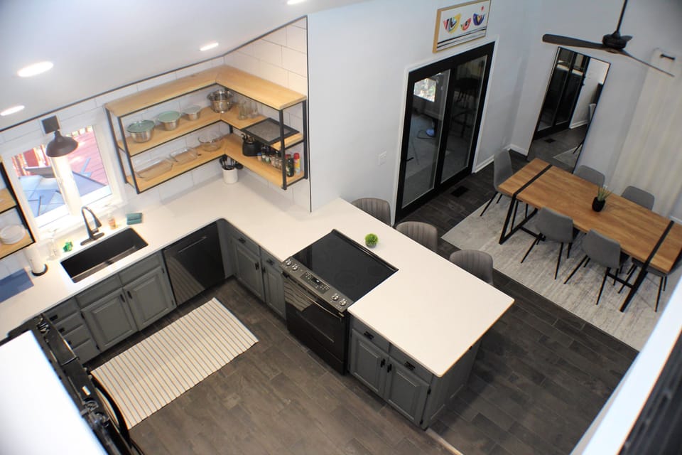 Upper level offers a Birds Eye view
