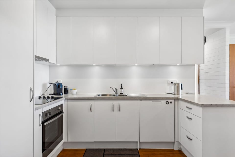 A well equipped modern kitchen