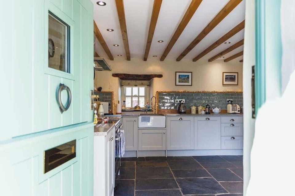 Main door leads straight into the open living space