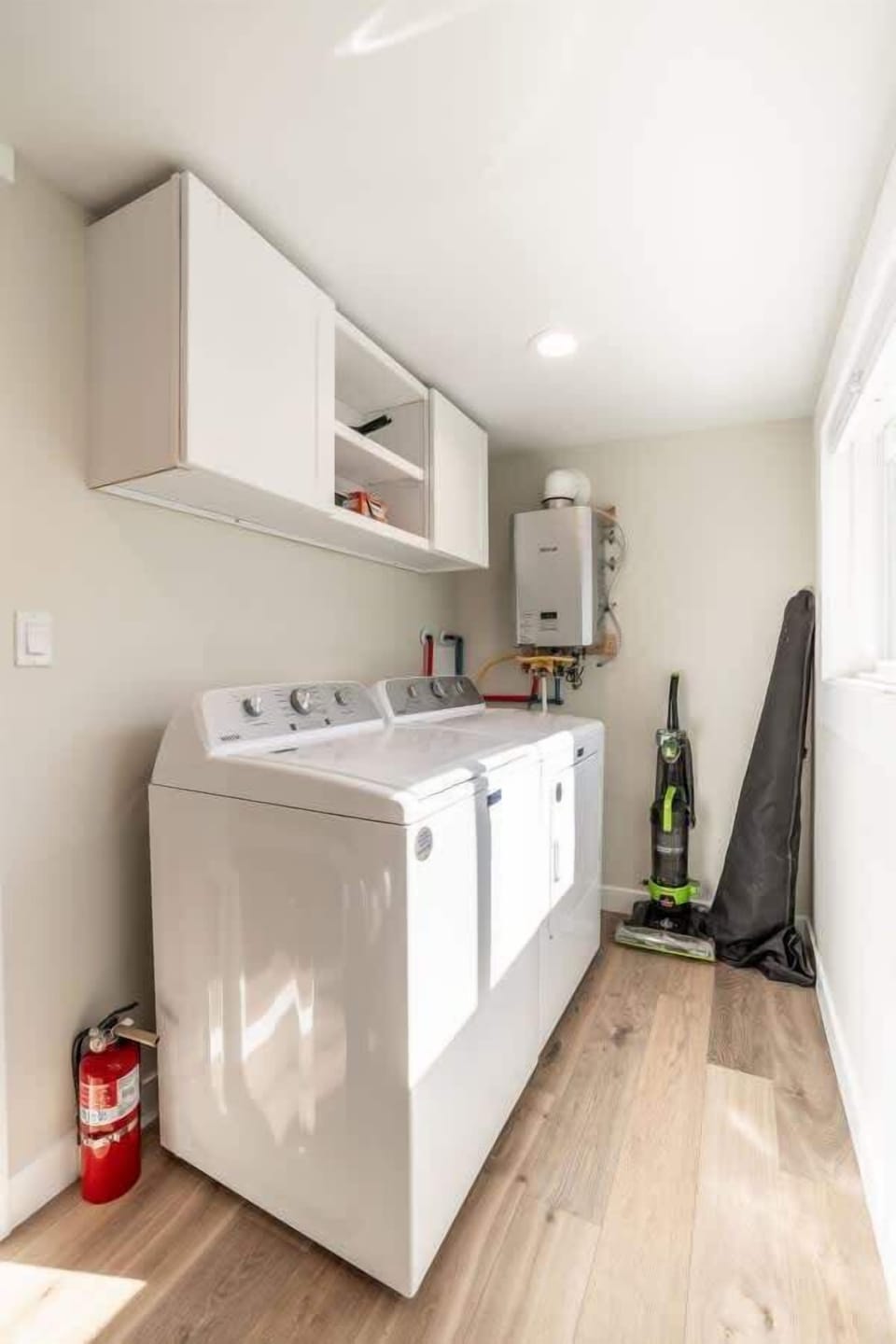 Washer & Dryer just off the kitchen. Detergent provided!