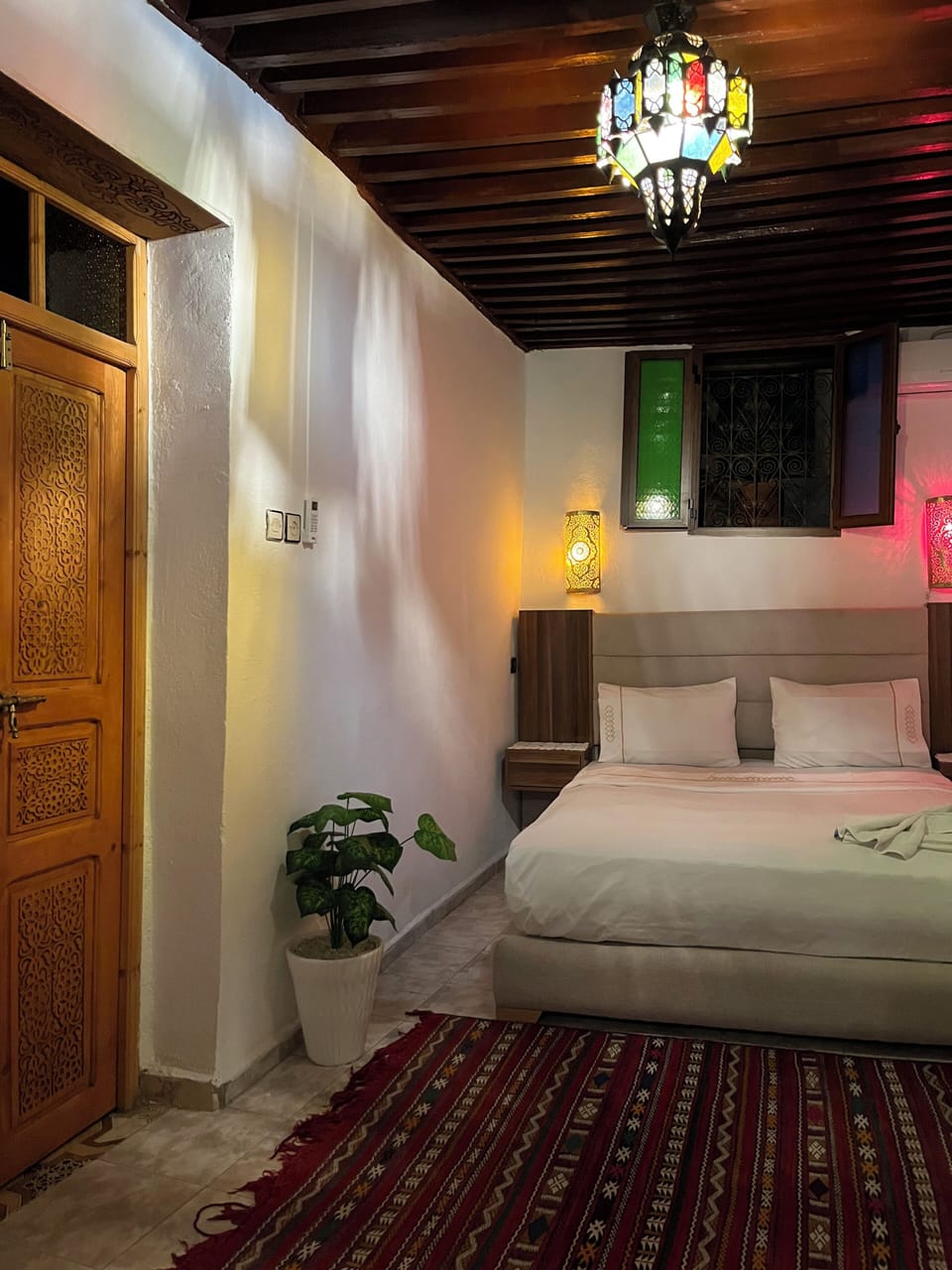 Romantic Double Room, 1 Queen Bed, Terrace | Soundproofing