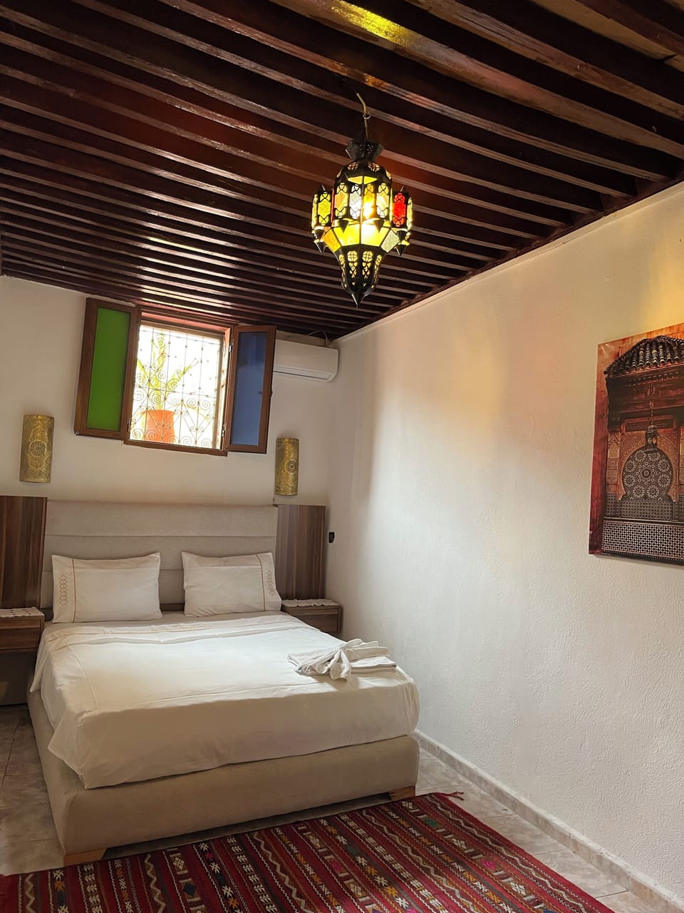 Romantic Double Room, 1 Queen Bed, Terrace | Soundproofing