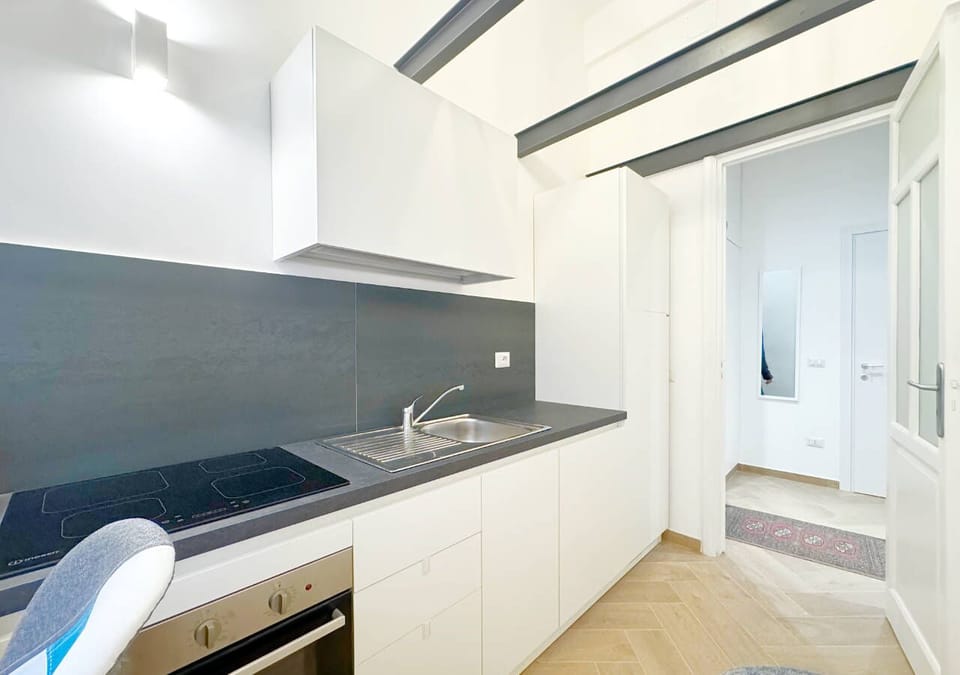 Apartment, Balcony, City View | Private kitchen
