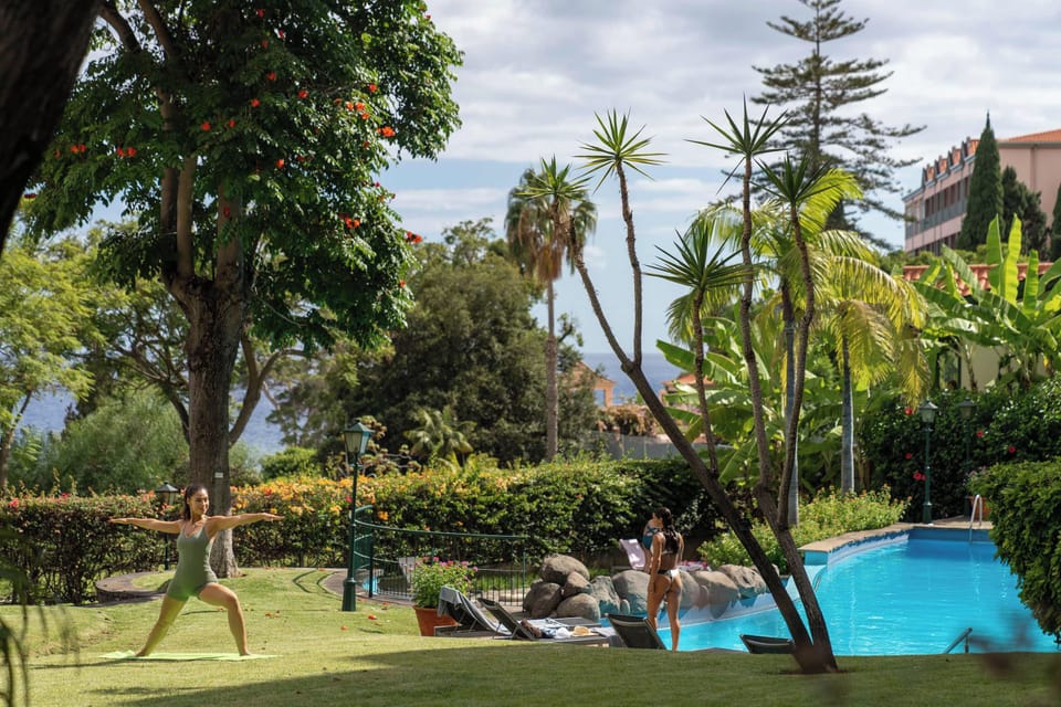 Space to unwind beside the pool