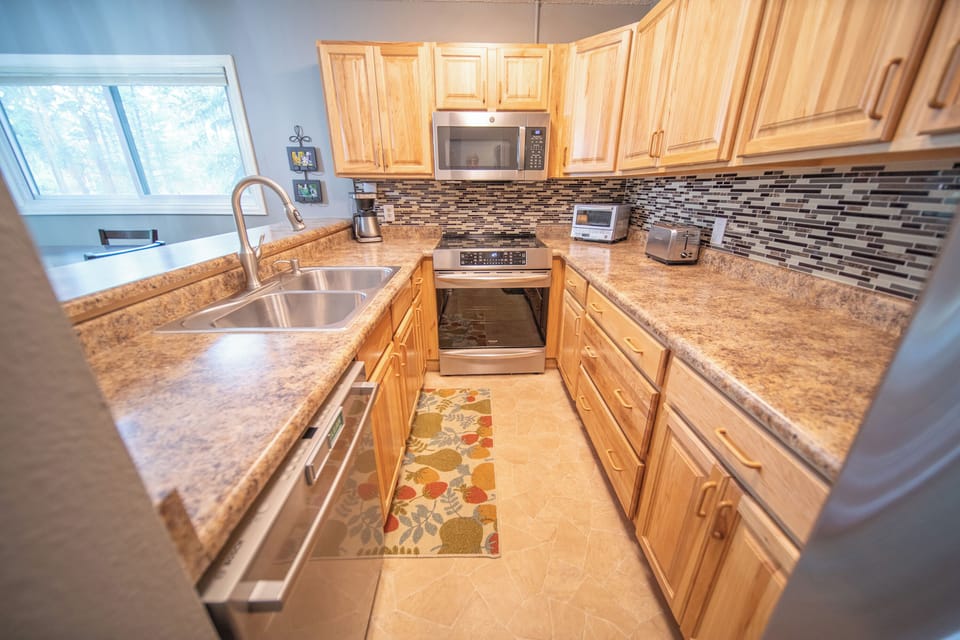 Fully equipped kitchen