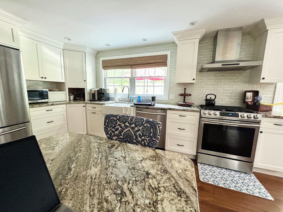 Stainless steel new appliances