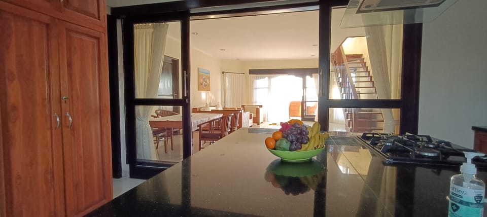 Four Bedroom Private Pool Villa | Private kitchen | Full-size fridge, microwave, oven, stovetop