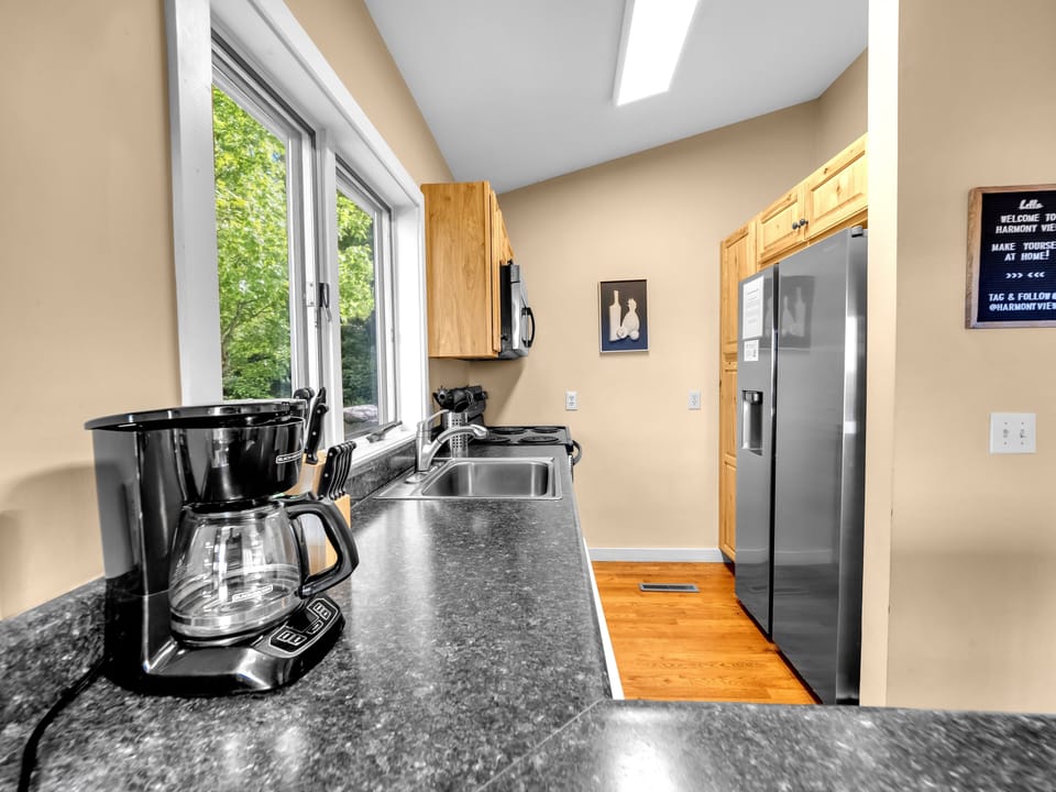 Kitchen - Fridge, Dishwasher, Electric Range