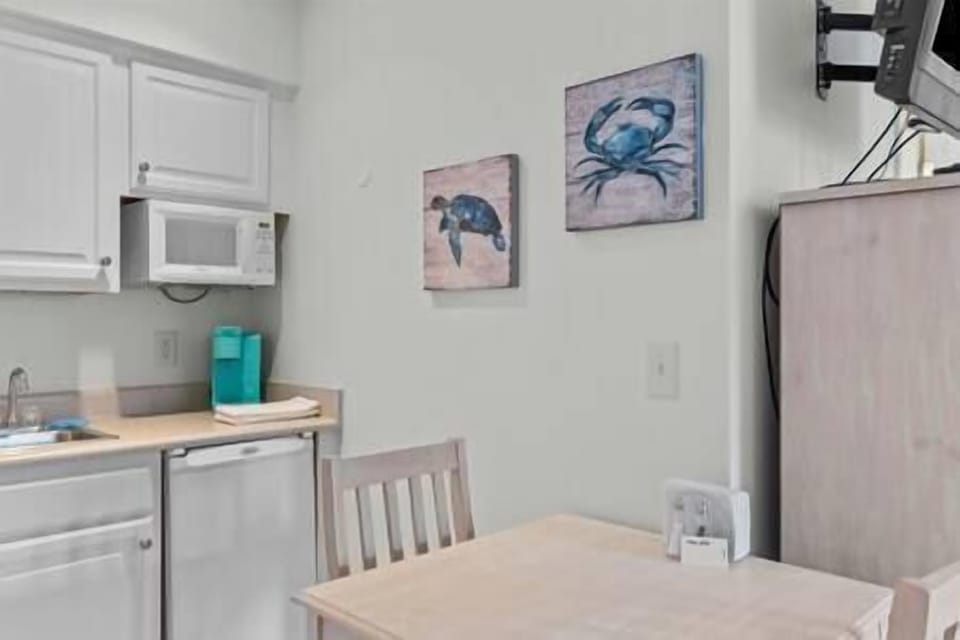 Apt side kitchenette 