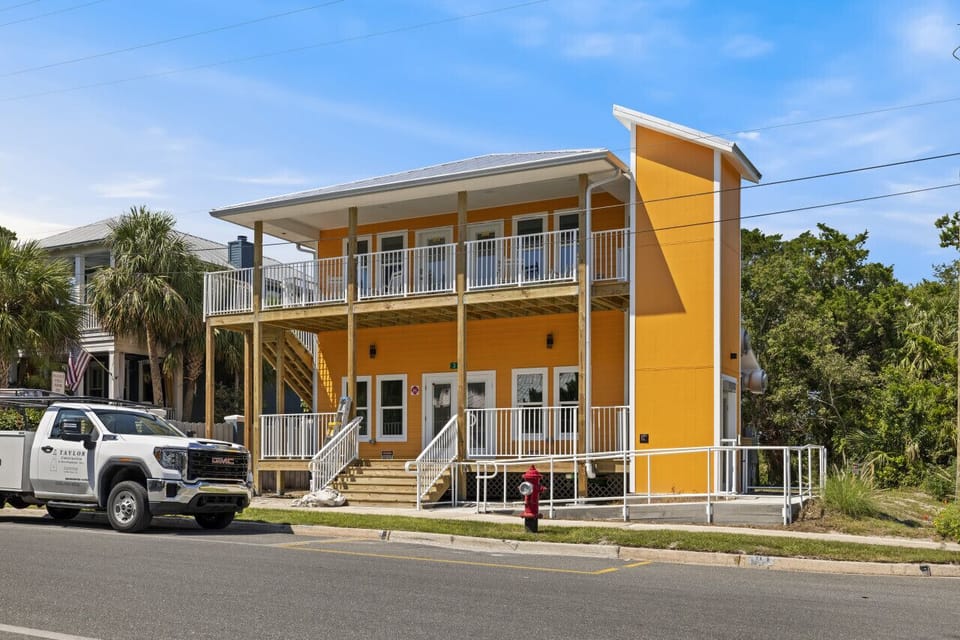 Located above the Cedar Key Island Bakery