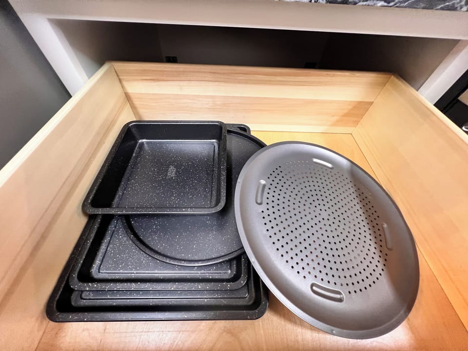 Baking and cooking sheets and pans