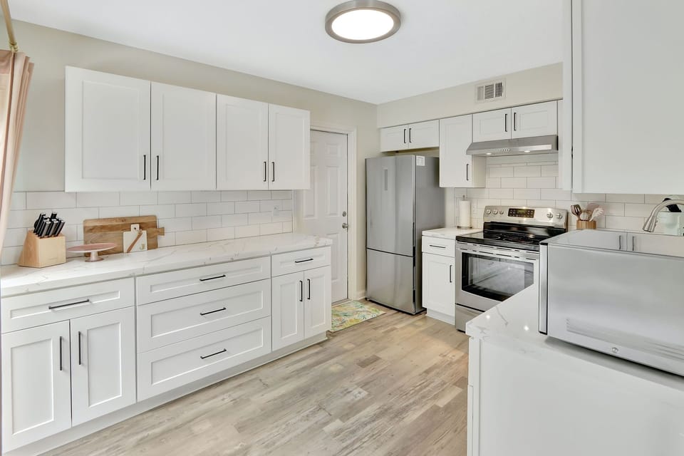 Equipped kitchen with anything you could need!