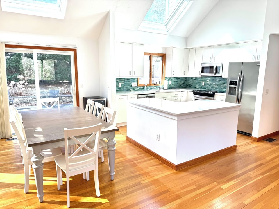Kitchen and dinning - open space for hosting friends and family