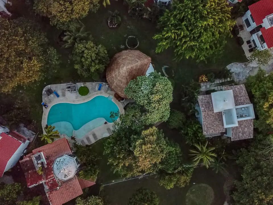 The view of the condominium from the heights