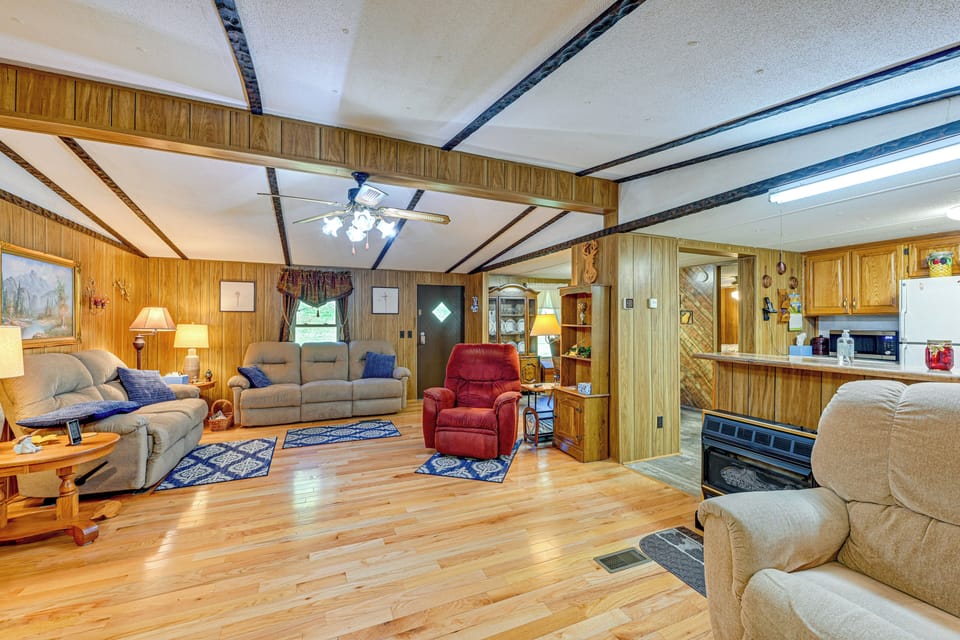 Living Area | Open Floorplan | Fireplace
